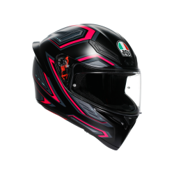 Kask Motocyklowy AGV K1 S Sling Czarno/Różowy Mat